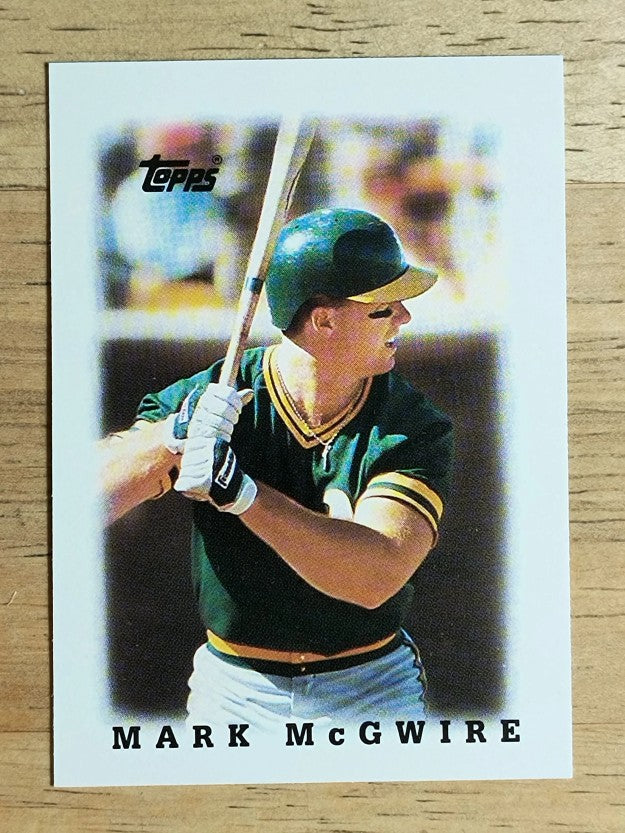 1988 Topps Mini Leaders #31 Mark McGwire