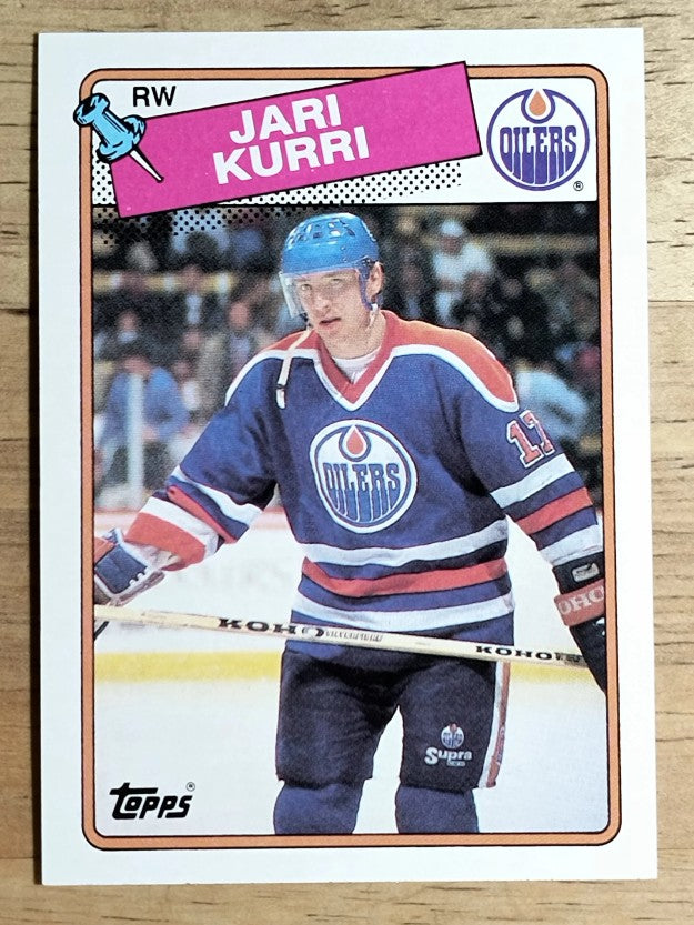1988-89 Topps #147 Jari Kurri