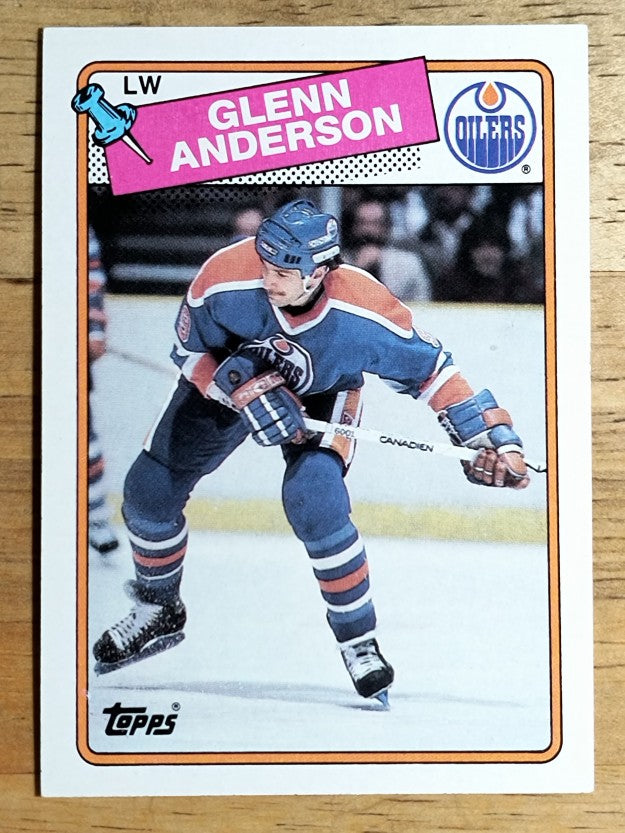 1988-89 Topps #189 Glenn Anderson DP