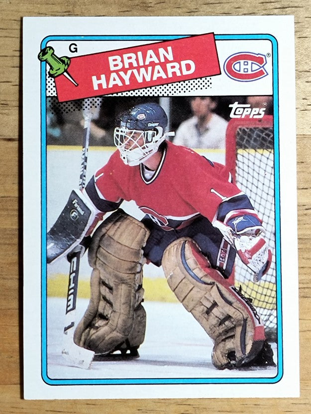 1988-89 Topps #195 Brian Hayward