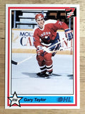 1990-91 7th Inning Sketch OHL #222 Gary Taylor