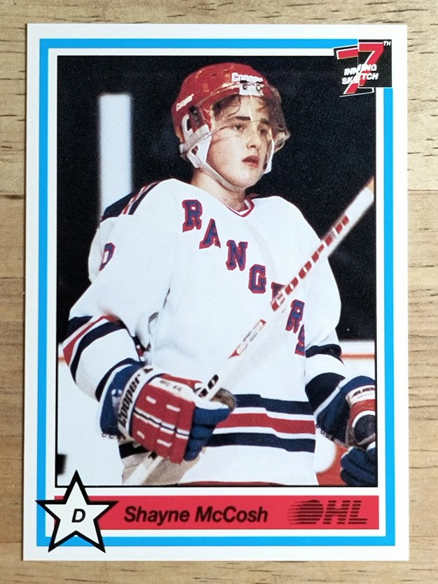 1990-91 7th Inning Sketch OHL #238 Shayne McCosh