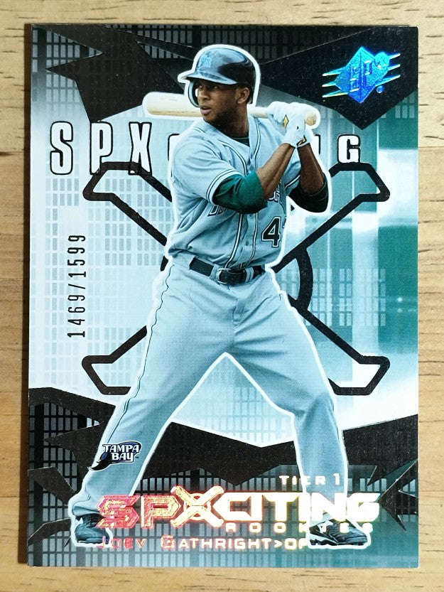 2004 SPx #118 Joey Gathright T1 RC /1599
