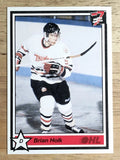1990-91 7th Inning Sketch OHL #260 Brian Holk