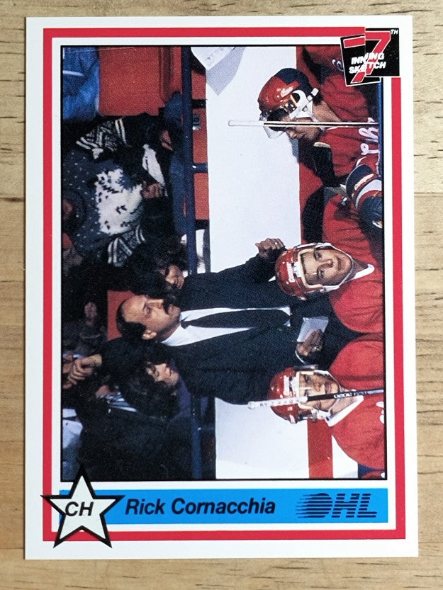 1990-91 7th Inning Sketch OHL #349 Rick Cornacchia CO