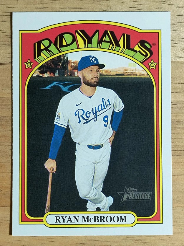 2021 Topps Heritage #201 Ryan McBroom