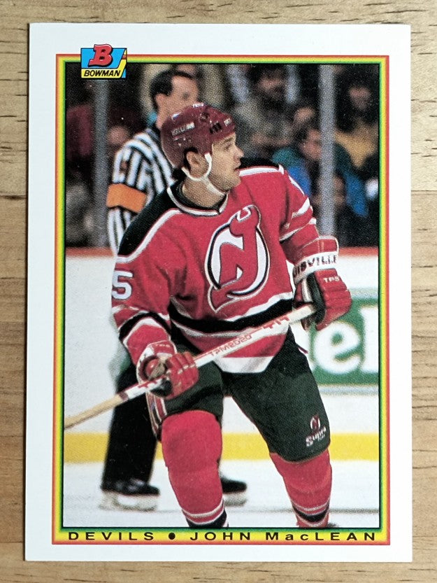 1990-91 Bowman #83 John MacLean