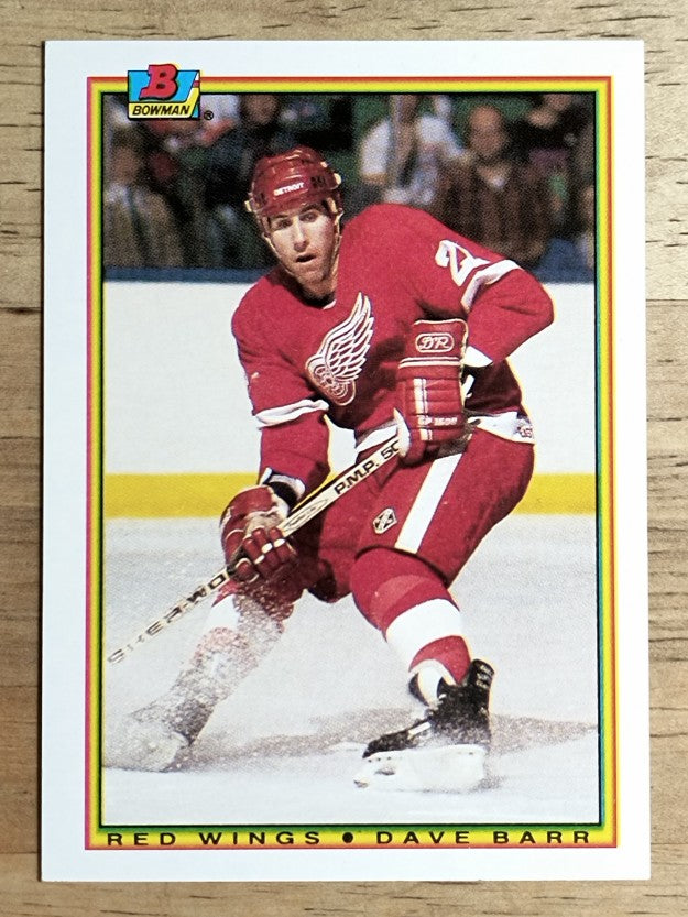 1990-91 Bowman #231 Dave Barr