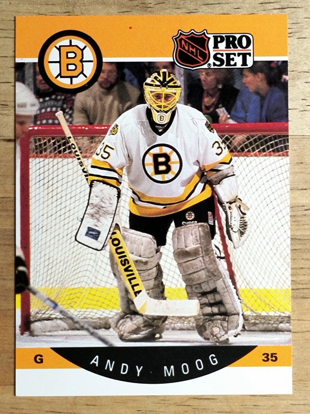 1990-91 Pro Set #10 Andy Moog