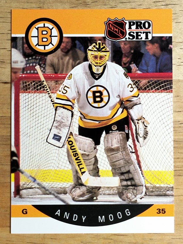 1990-91 Pro Set #10 Andy Moog