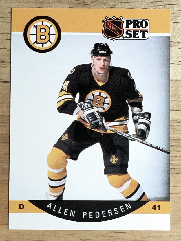 1990-91 Pro Set #12 Allen Pedersen