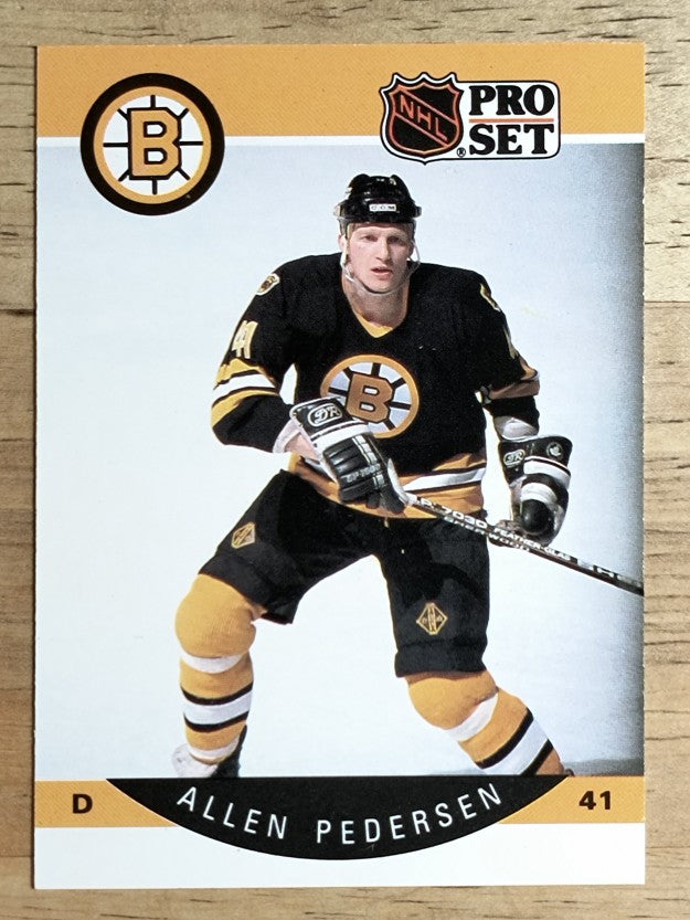 1990-91 Pro Set #12 Allen Pedersen