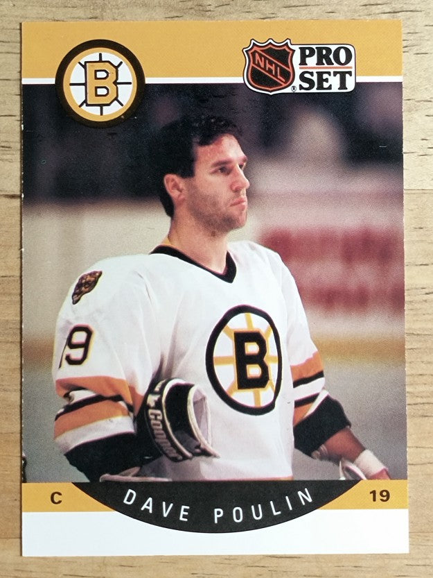 1990-91 Pro Set #13 Dave Poulin