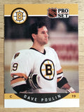 1990-91 Pro Set #13 Dave Poulin