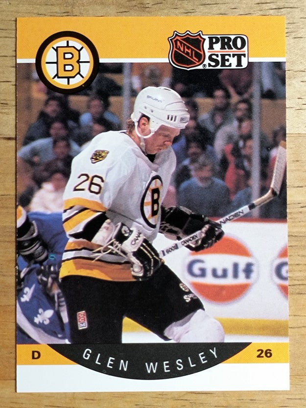 1990-91 Pro Set #16 Glen Wesley