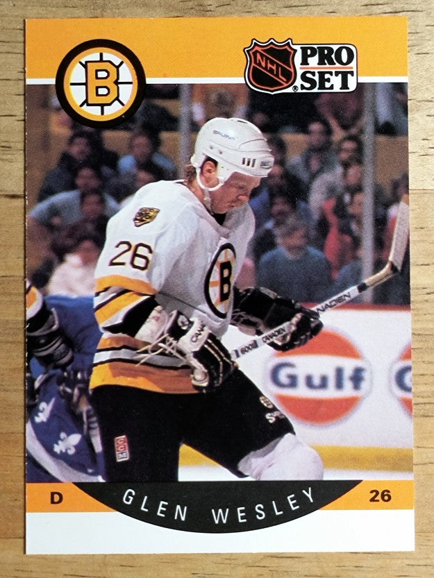 1990-91 Pro Set #16 Glen Wesley