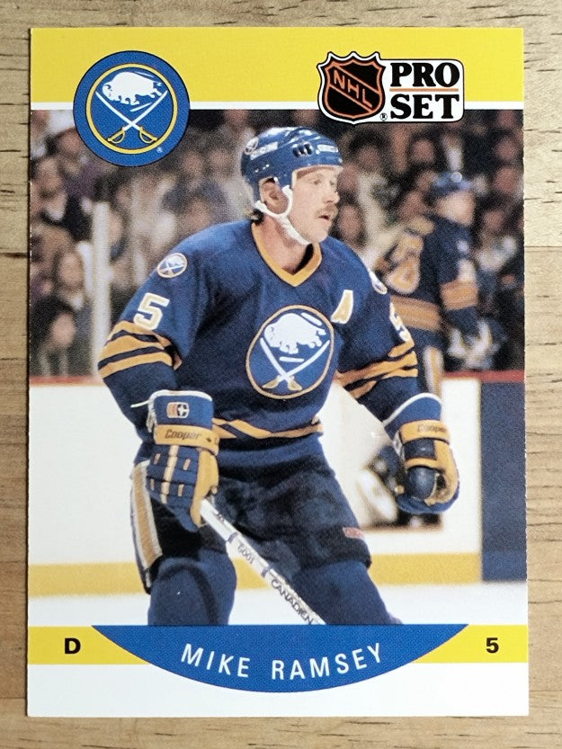 1990-91 Pro Set #28 Mike Ramsey