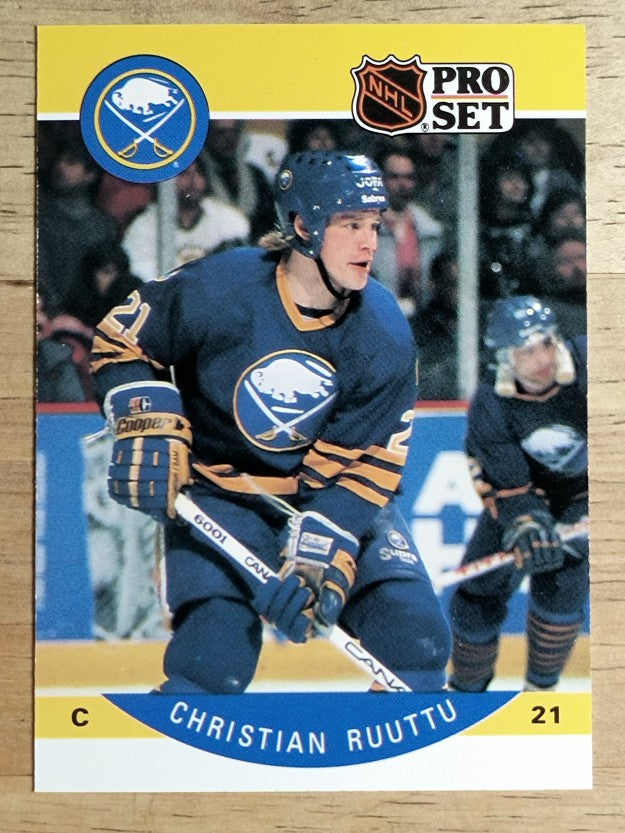 1990-91 Pro Set #29 Christian Ruuttu