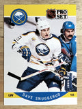 1990-91 Pro Set #30 Dave Snuggerud RC