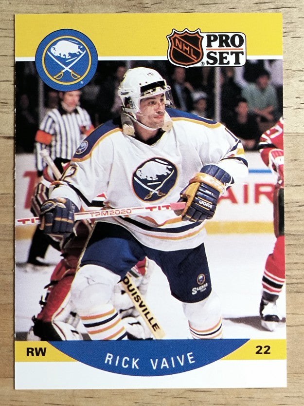 1990-91 Pro Set #32 Rick Vaive
