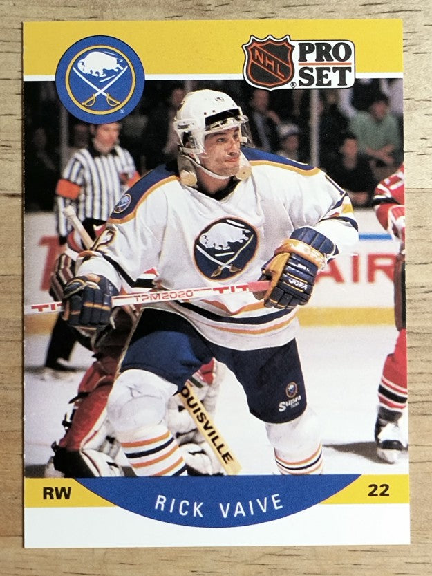 1990-91 Pro Set #32 Rick Vaive