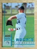 1998 Leaf Rookies and Stars #218 Julio Ramirez SP RC