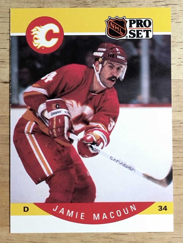 1990-91 Pro Set #37 Jamie Macoun