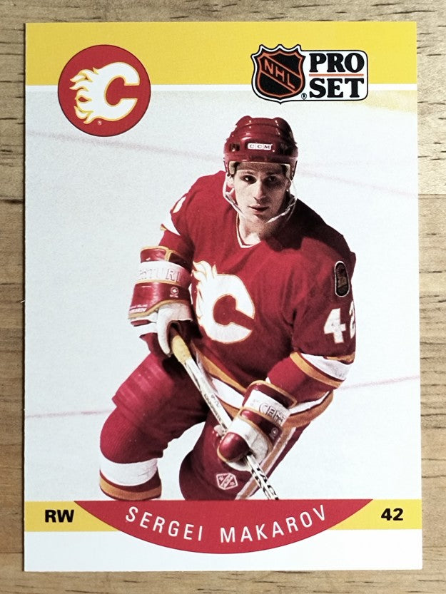 1990-91 Pro Set #38 Sergei Makarov RC