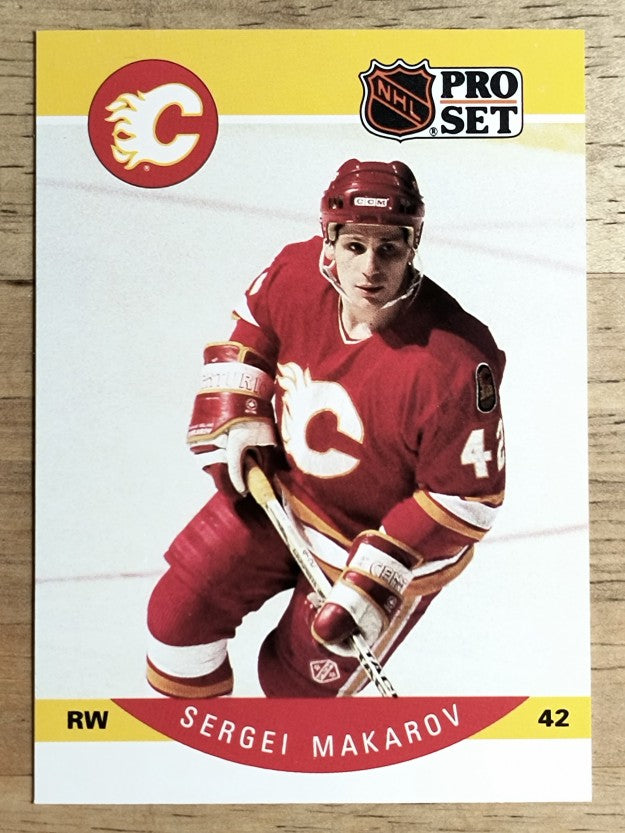 1990-91 Pro Set #38 Sergei Makarov RC