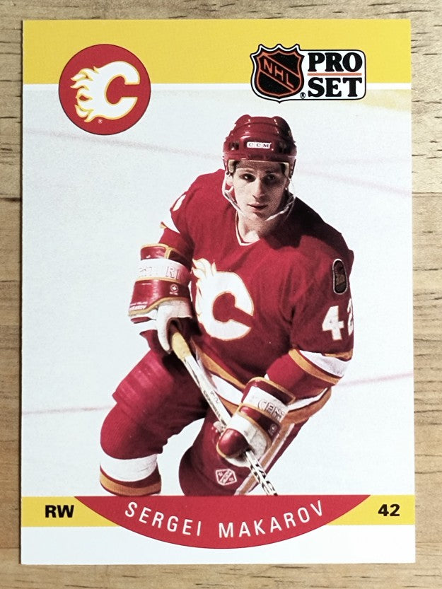 1990-91 Pro Set #38 Sergei Makarov RC