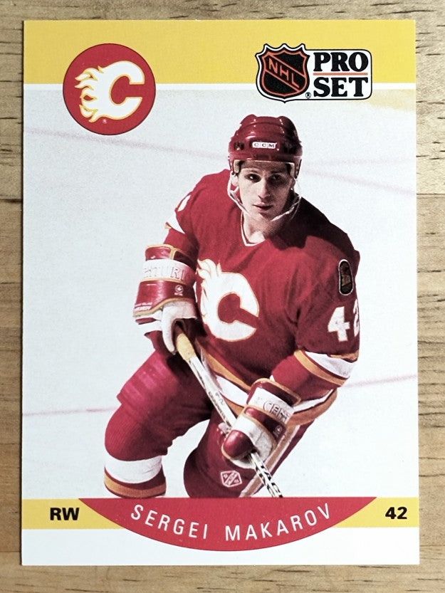 1990-91 Pro Set #38 Sergei Makarov RC