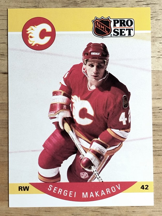 1990-91 Pro Set #38 Sergei Makarov RC