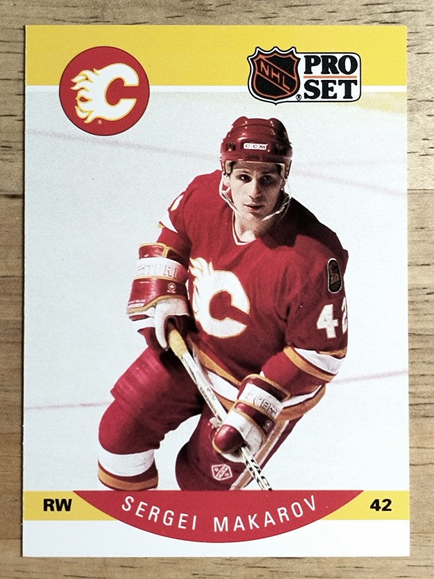 1990-91 Pro Set #38 Sergei Makarov RC