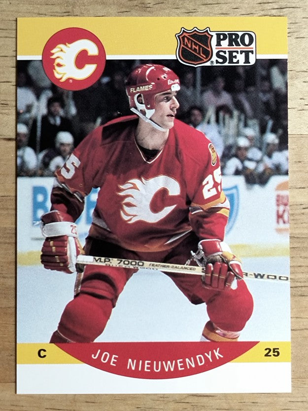 1990-91 Pro Set #42B Joe Nieuwendyk COR