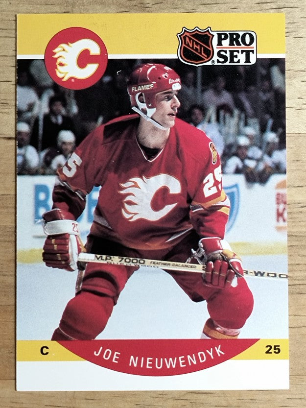 1990-91 Pro Set #42B Joe Nieuwendyk COR