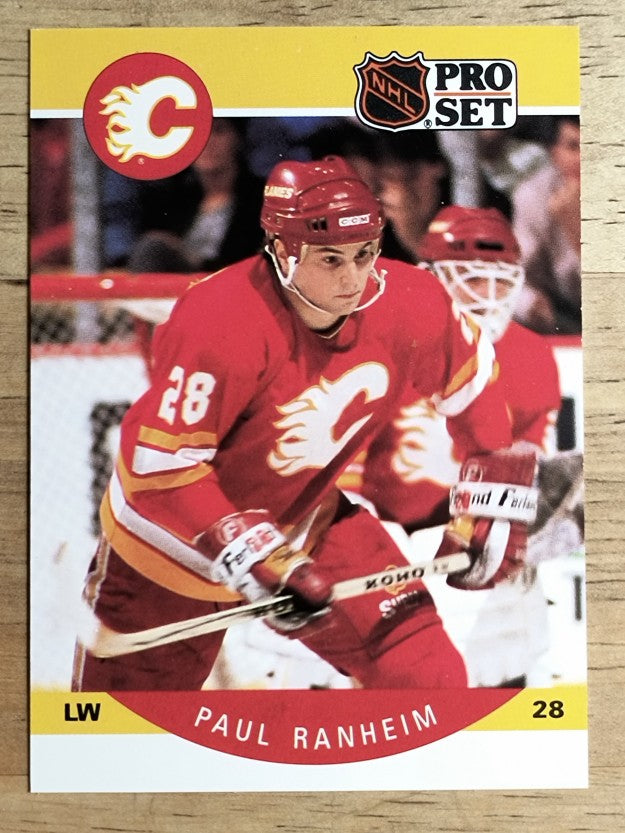 1990-91 Pro Set #44 Paul Ranheim RC