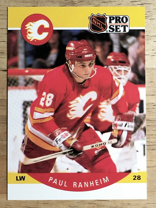 1990-91 Pro Set #44 Paul Ranheim RC