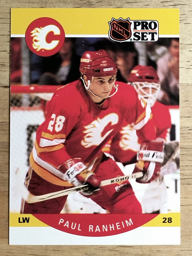 1990-91 Pro Set #44 Paul Ranheim RC