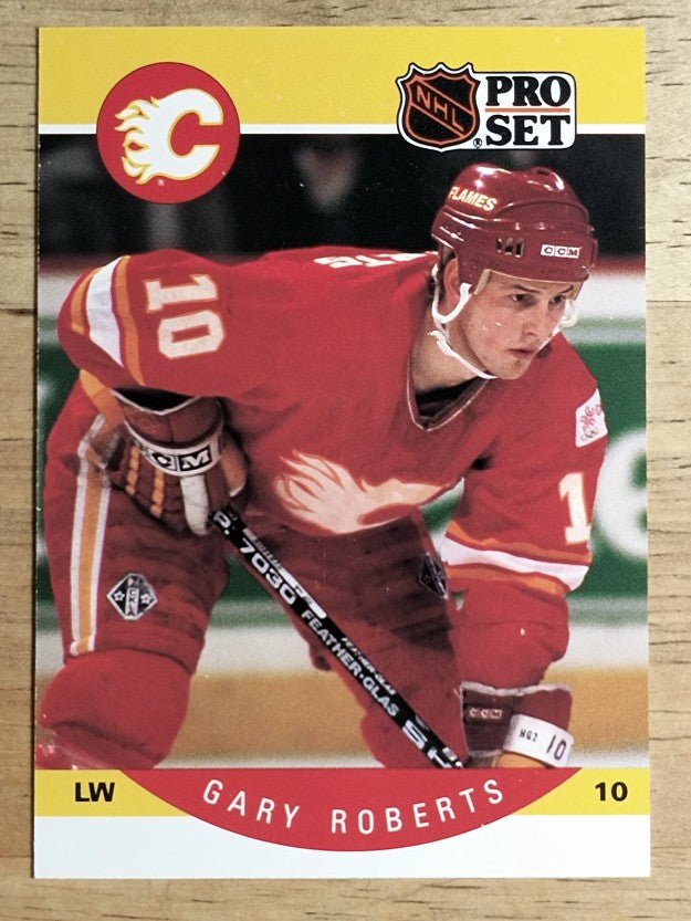 1990-91 Pro Set #45 Gary Roberts