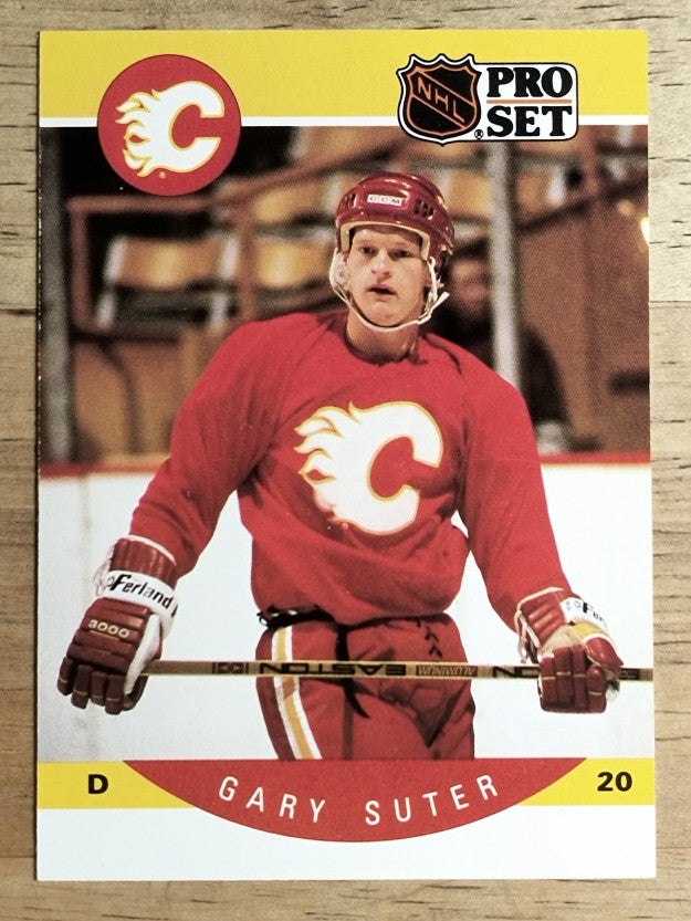 1990-91 Pro Set #46 Gary Suter