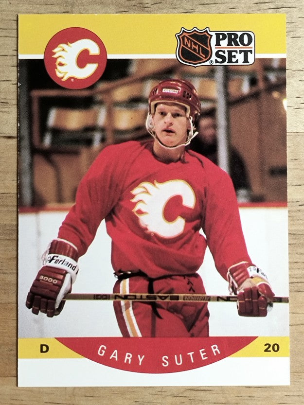 1990-91 Pro Set #46 Gary Suter