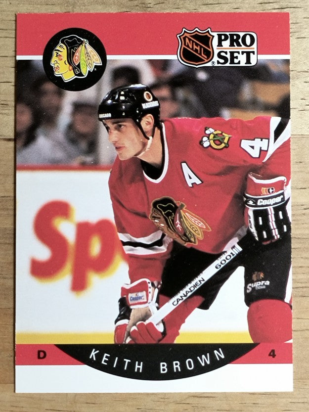 1990-91 Pro Set #49 Keith Brown