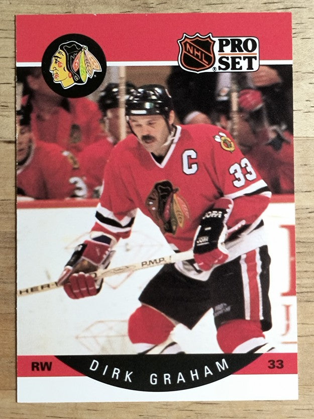 1990-91 Pro Set #51 Dirk Graham