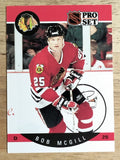 1990-91 Pro Set #55B Bob McGill COR