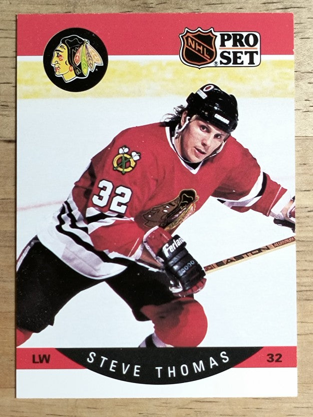 1990-91 Pro Set #62 Steve Thomas