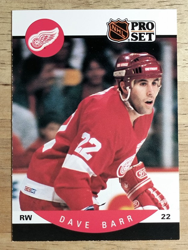 1990-91 Pro Set #65 Dave Barr