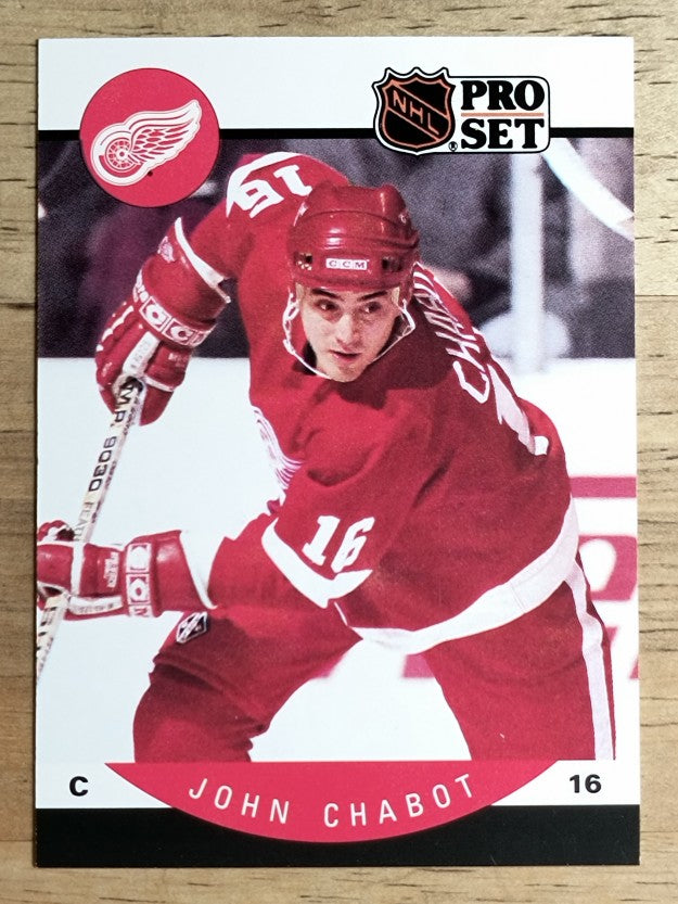 1990-91 Pro Set #68 John Chabot