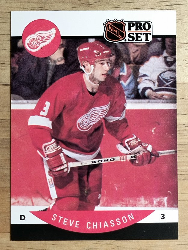1990-91 Pro Set #69 Steve Chiasson