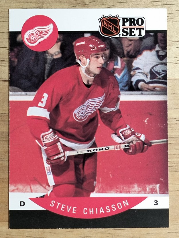 1990-91 Pro Set #69 Steve Chiasson