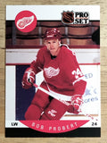 1990-91 Pro Set #76 Bob Probert